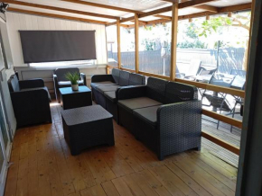 Camping les Arbouses - La belle vie - Mobil home 6-8 pers clim terrasse plancha